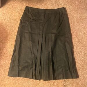 Brooks Brothers Pleated Pencil Skirt|| 100% WOOL!!